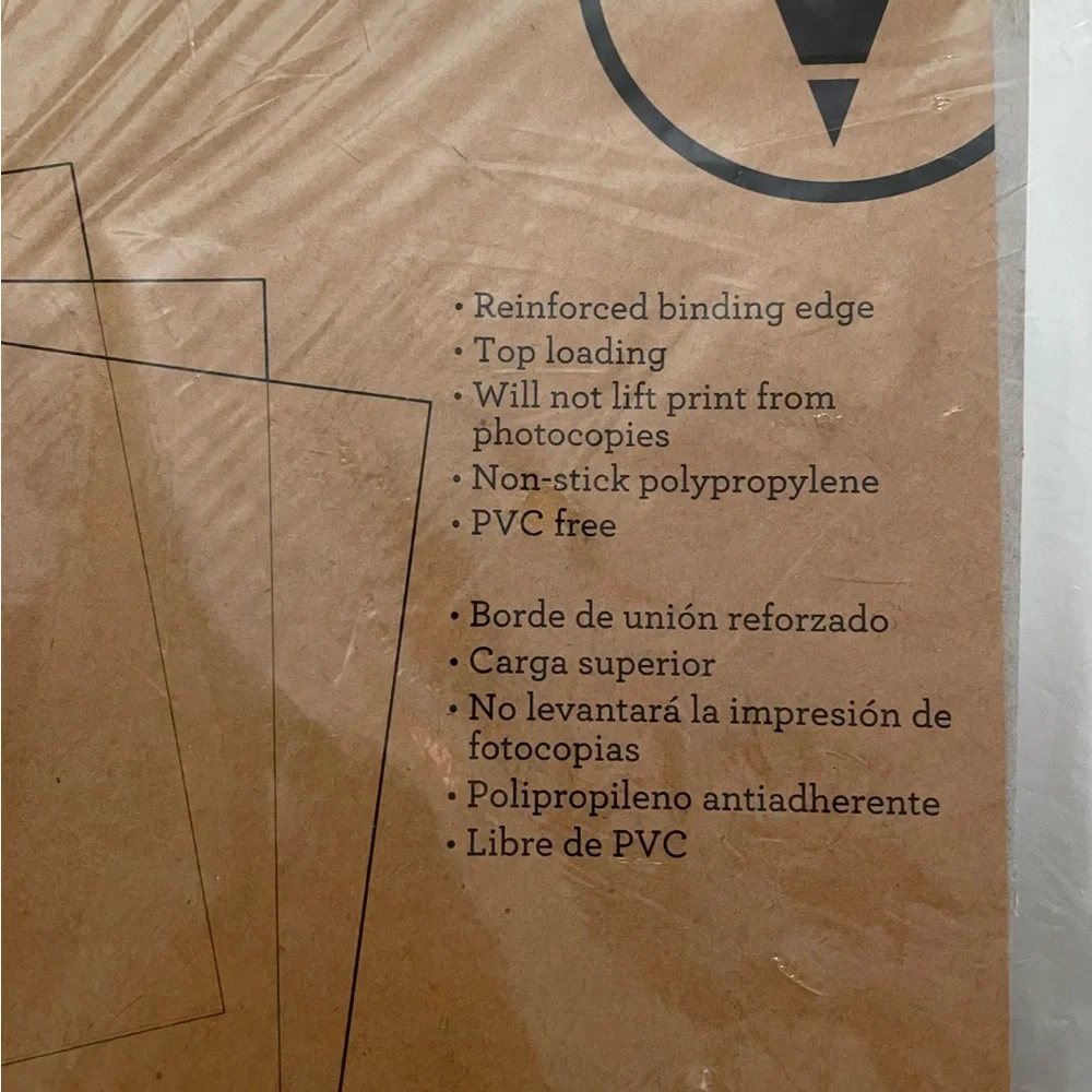 46 Pack Standard Weight Sheet Protectors
